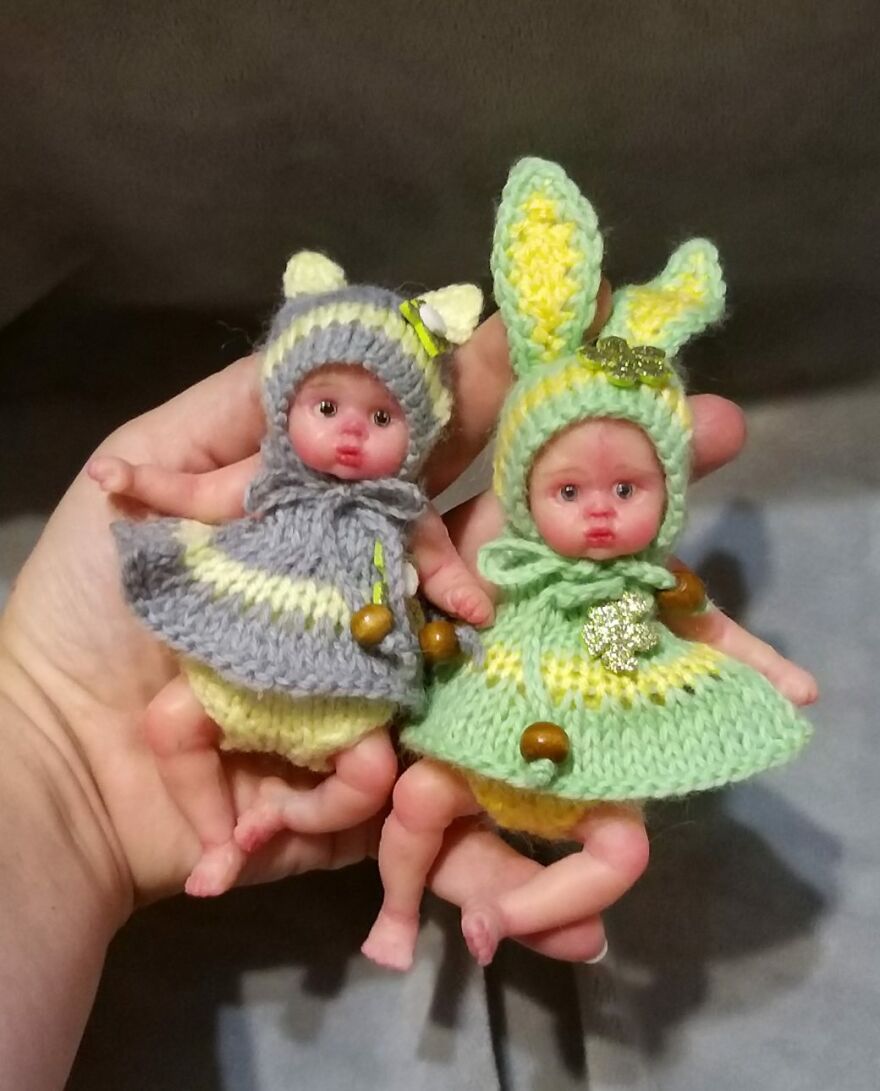 I’m A Doll Artist And I Created Mini Silicone Babies
