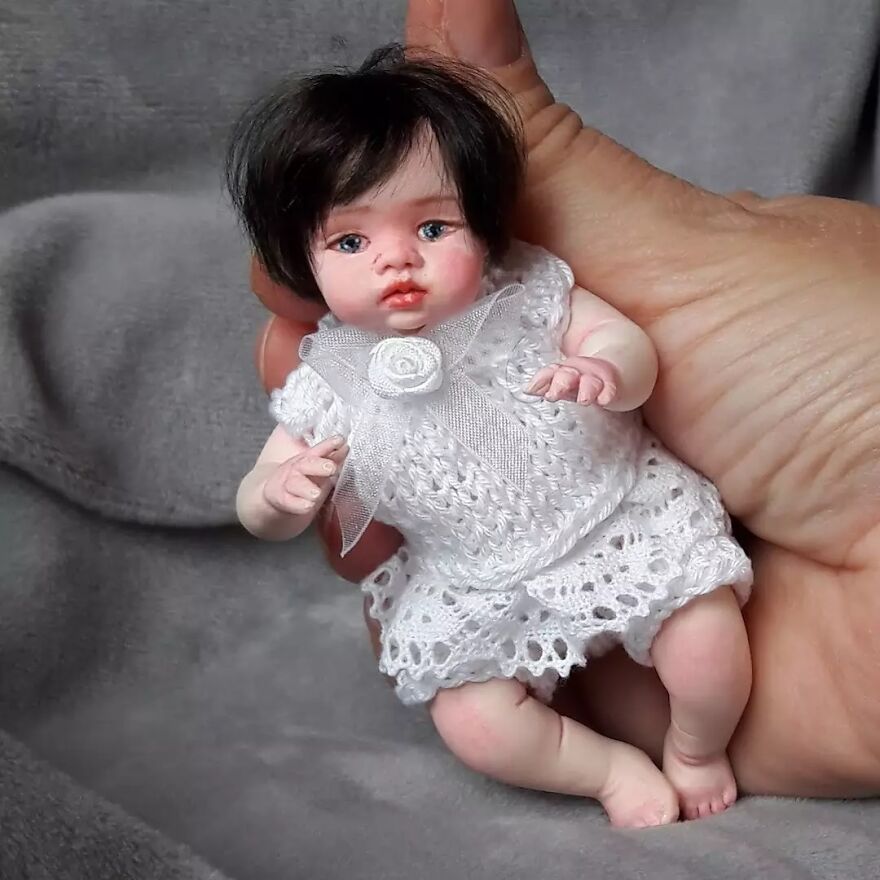 I’m A Doll Artist And I Created Mini Silicone Babies