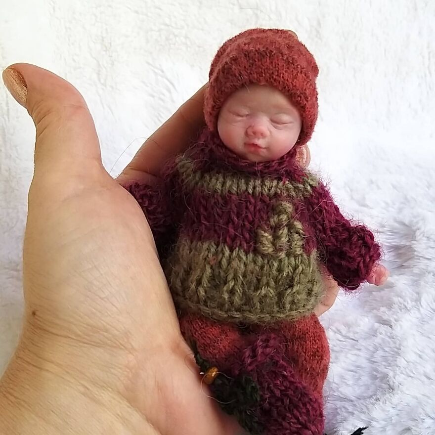 I’m A Doll Artist And I Created Mini Silicone Babies
