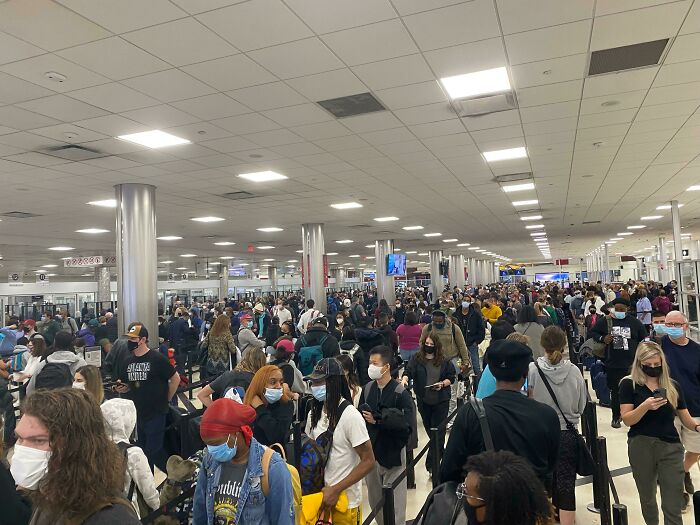 Apparently 2 Hours Early Wasn’t Early Enough