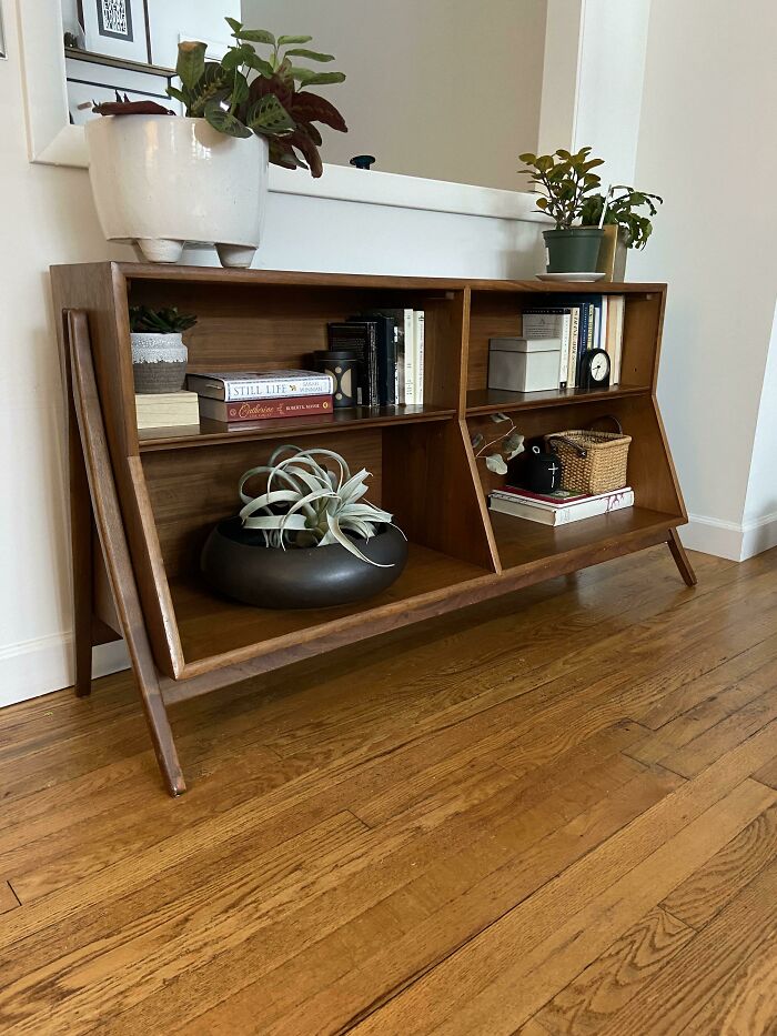 Fffff-Forty Dollars You Say?!!! Drexler Mcm Walnut Bookcase