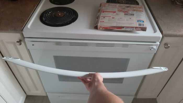 Went To Cook A Frozen Pizza When The Oven Said No