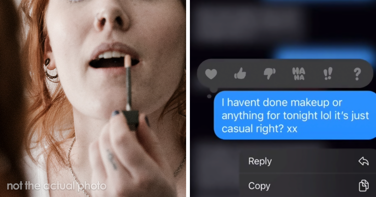Woman Refuses To Put On Makeup To Meet BF’s Friends For The First Time ...