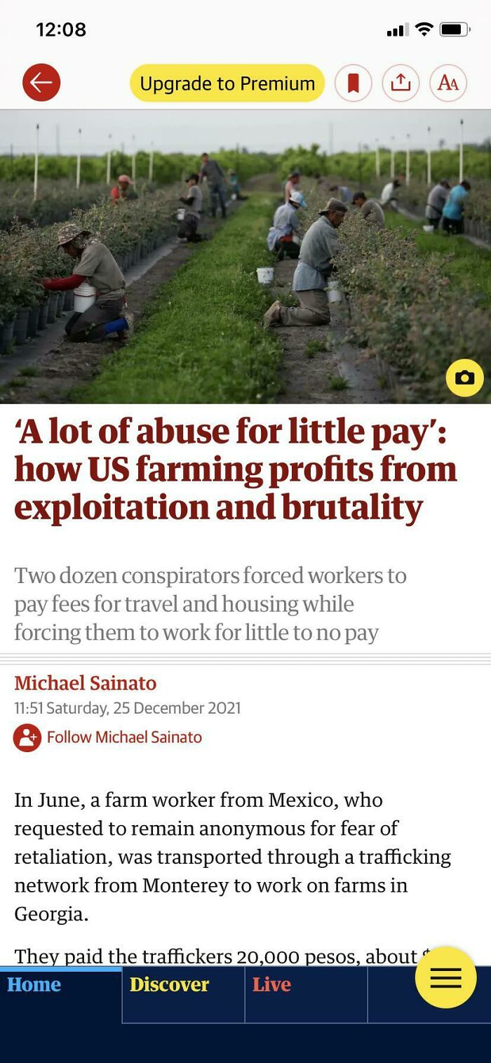 We Need To Acknowledge This Fact In The USA