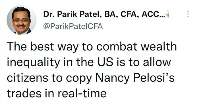 Nancy Pelosi Has Made A Quarter Billion Dollars While In Congress. At The Same Time, American Living Standards Have Plummeted. These 2 Problems Are Related
