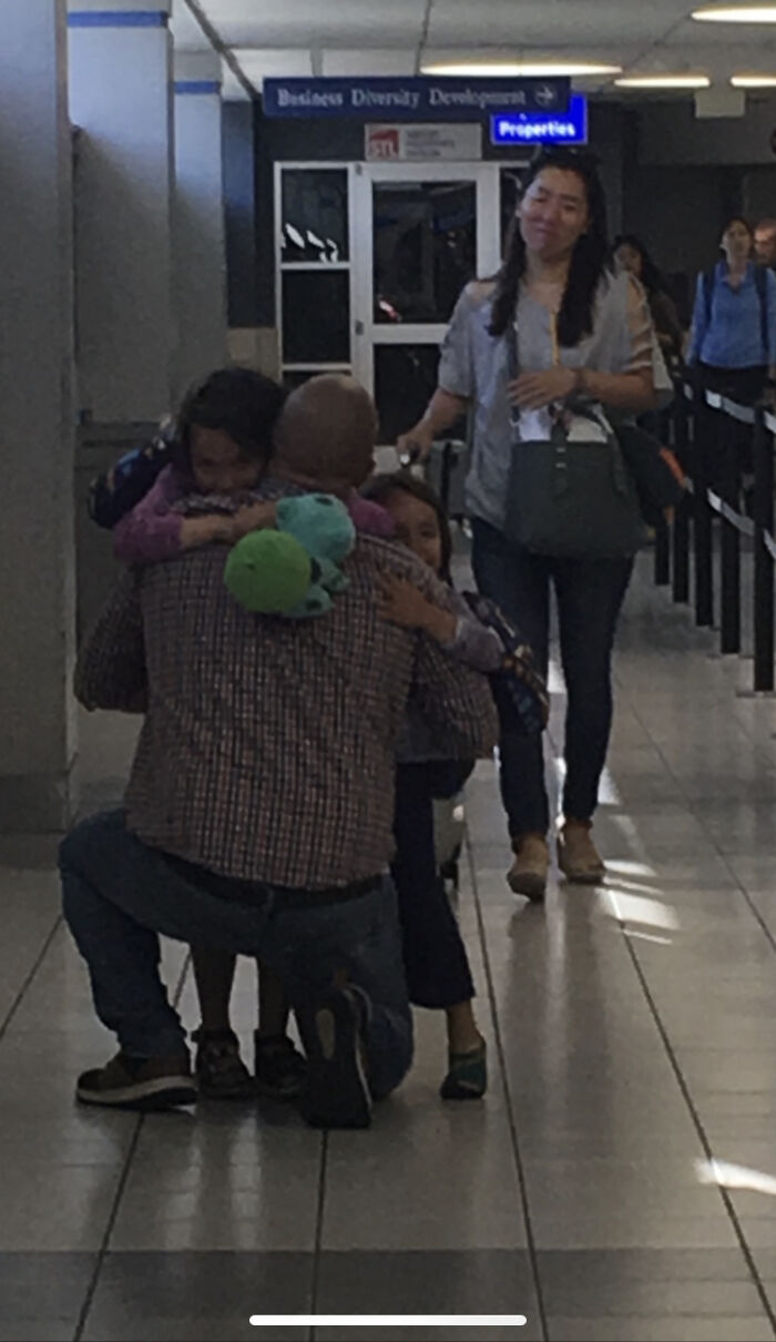 Six Months Ago I Moved From One Side Of The World To The Other. When I Did, I Left My Wife And Kids Behind. I Facetimed Them Every Day And Worked My Ass Off To Prepare A New Life For Them. They Finally Arrived!