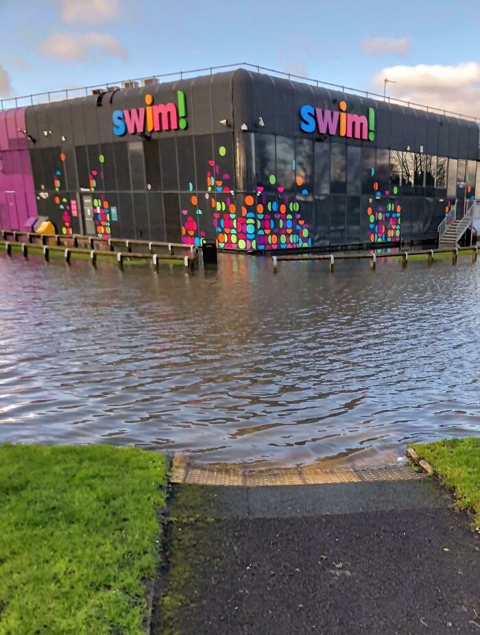 There Was Flooding Where I Live Recently. Ironic