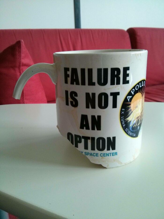 So My Coworker Dropped His Mug... The Irony Wasn't Lost On Him