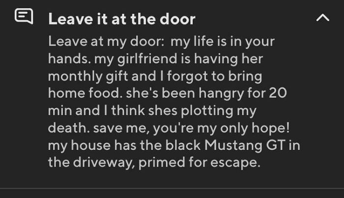 My First Fun Customer.. Only Took 600 Deliveries