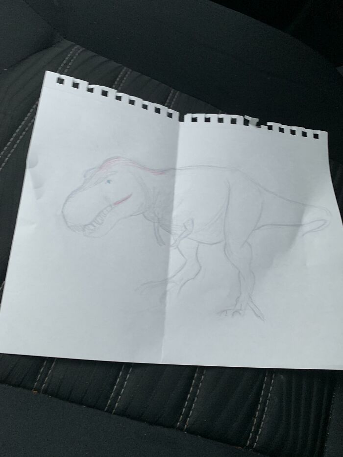 Just Was Tipped A Dinosaur