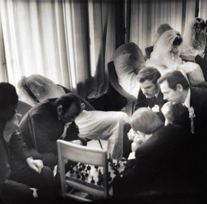 Waiting Room At The Marriage Registration Office. Tallinn, Estonian SSR, 1973