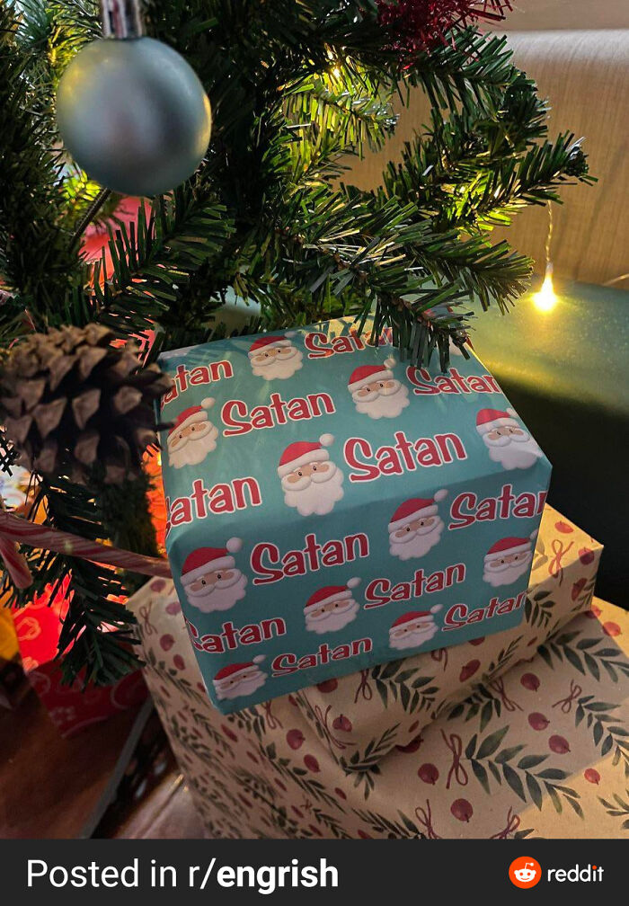 Ah Yes, I Would Like Satan For Christmas