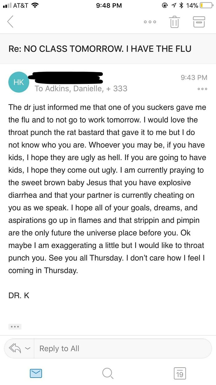 Very Comprehensive Letter