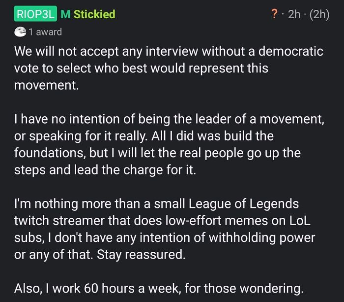 This Is What A Mod Should Be