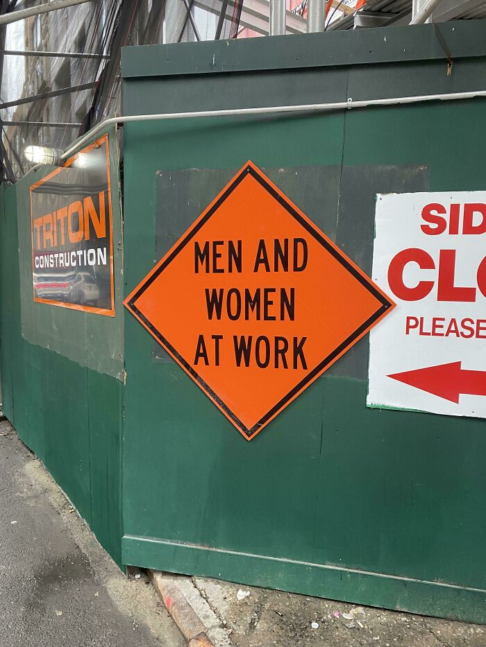 Saw This While Walking Around With My Daughters. It's About Time