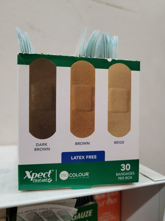 These Band-Aids Designed To Match Different Skin Colors