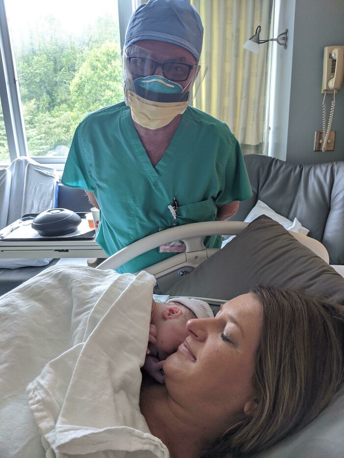 This Is Dr. Peach. He Delivered Me (In 1989) And Both Of My Children (2016 & 2020). He's Retiring