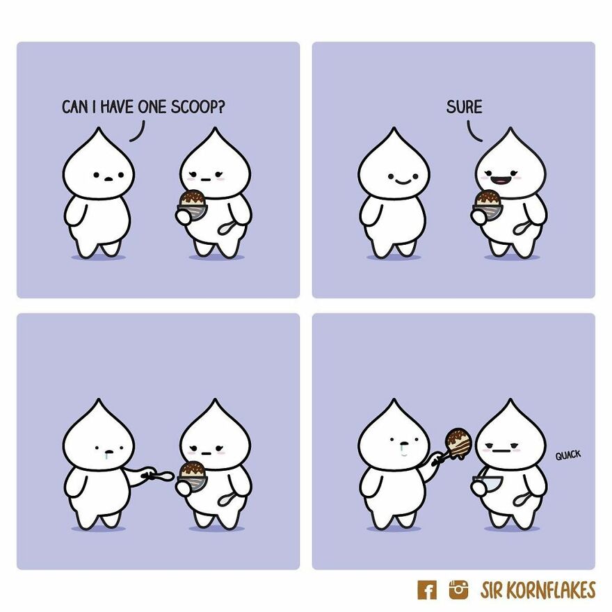I Illustrate Relatable Relationship Moments Through My Dumpling Comics (50 Pics)