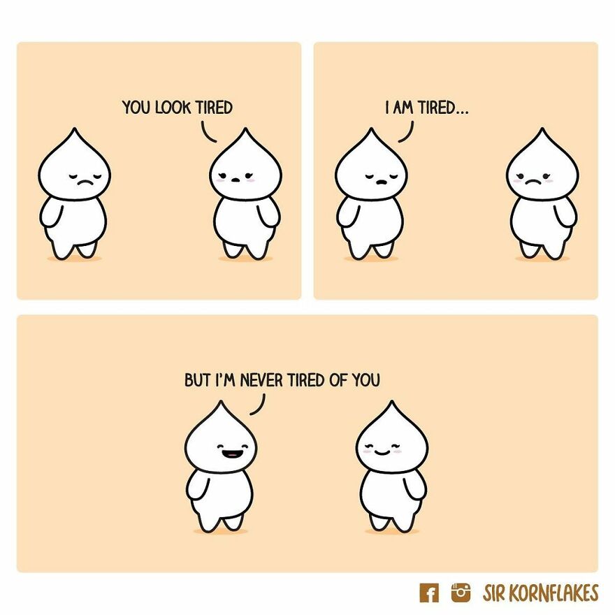 I Illustrate Relatable Relationship Moments Through My Dumpling Comics (50 Pics)