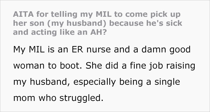 Husband Throws Temper Tantrums Whenever He Gets Sick, Wife Can’t Handle It And Calls His Mother To Collect Him Husband Throws Temper Tantrums Whenever He Gets Sick, Wife Can’t Handle It And Calls His Mother To Collect Him