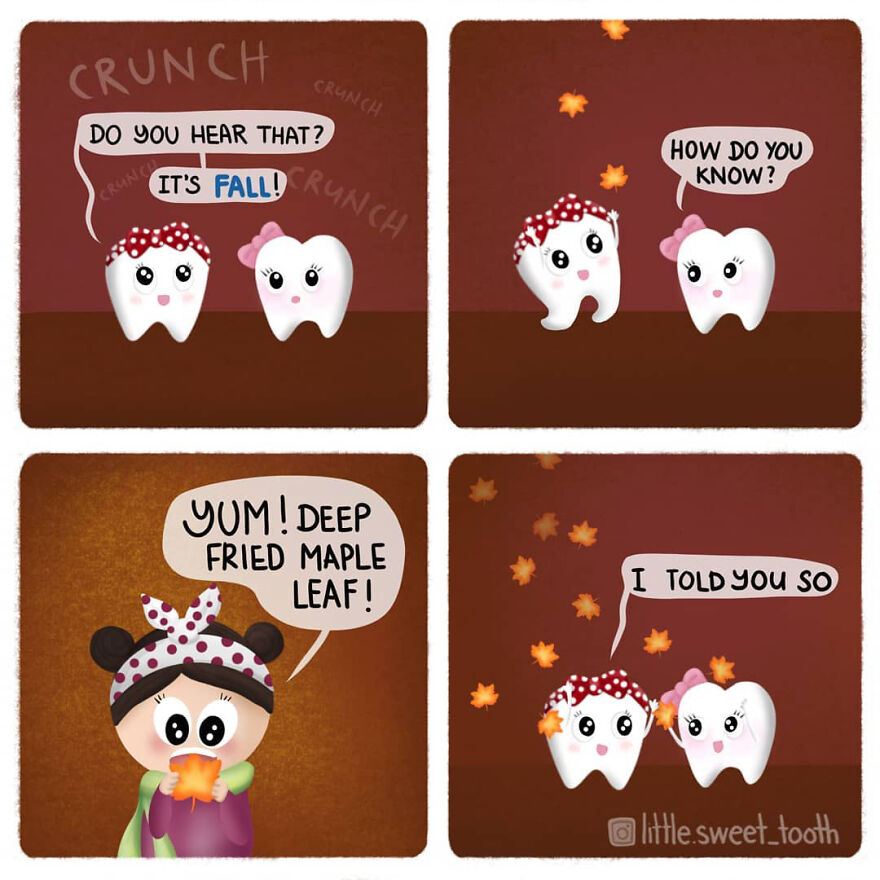 Dentist Uses His Free Time To Create Comics About His Profession And They Are Very Cute