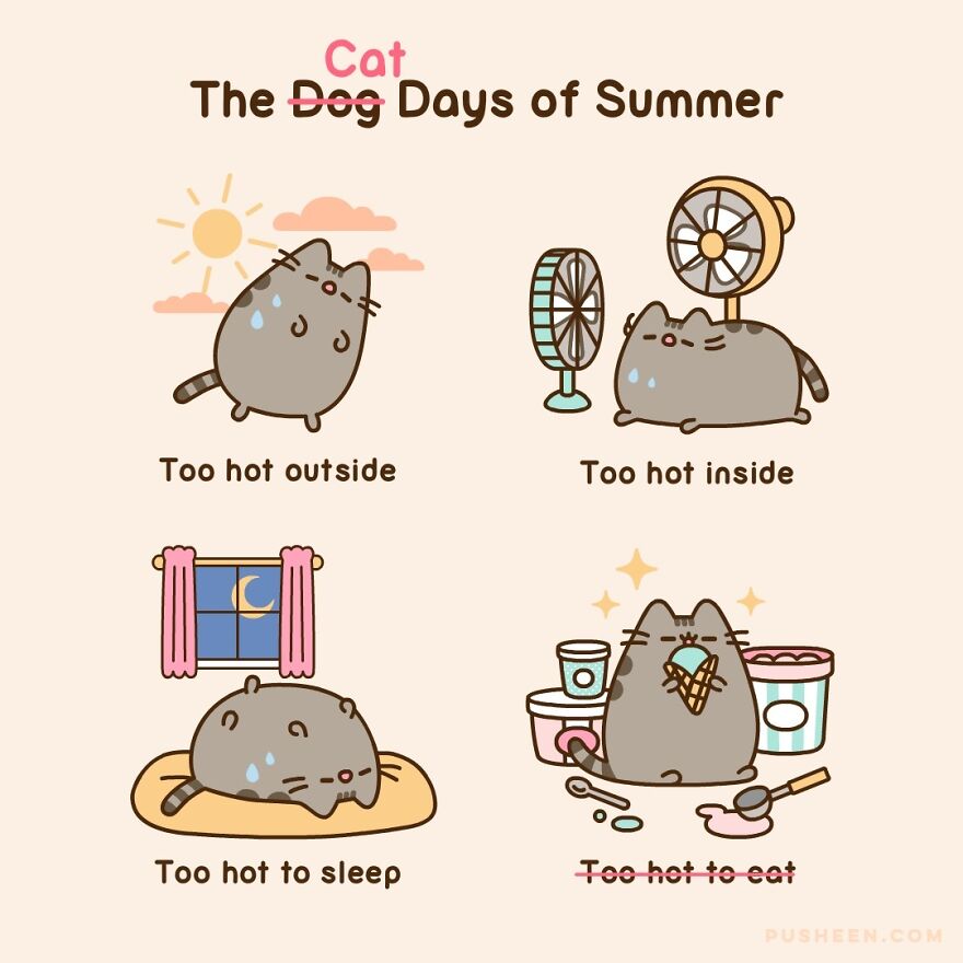 40 Adorable Pusheen Comics