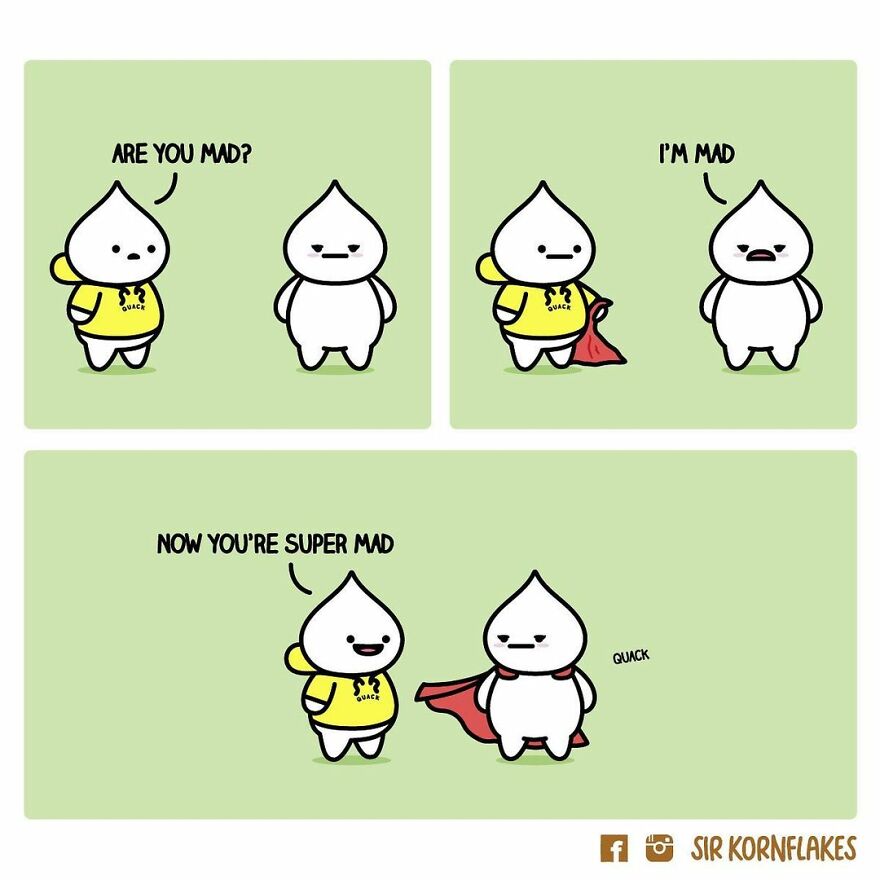 I Illustrate Relatable Relationship Moments Through My Dumpling Comics (50 Pics)