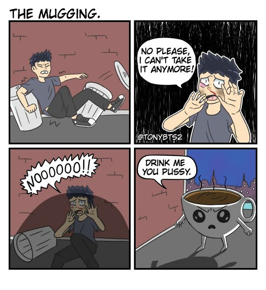 39 New Hilarious Comics By Tony Esp With Dark Endings