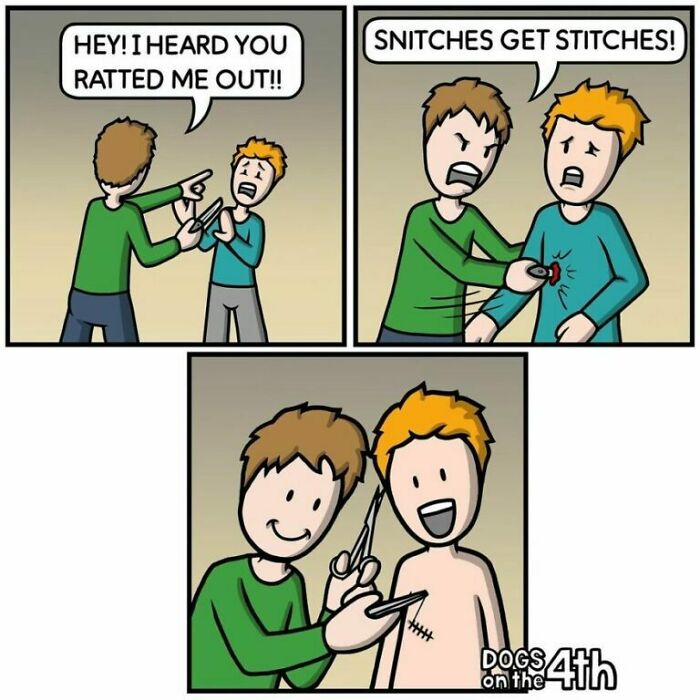 Hilarious Twisted Comics By Dogs On The 4th!