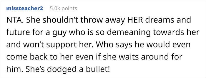 Soon-To-Be College Student Wanted To Use Her School Funding To Support Her Toxic BF’s “Dreams”, Mom Refused And It Caused Their Breakup Soon-To-Be College Student Wanted To Use Her School Funding To Support Her Toxic BF’s “Dreams”, Mom Refused And It Caused Their Breakup