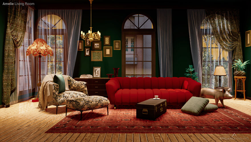 We Hired An Amazing Interior Designer To Transform Our Favorite Films Into Living Room Concepts