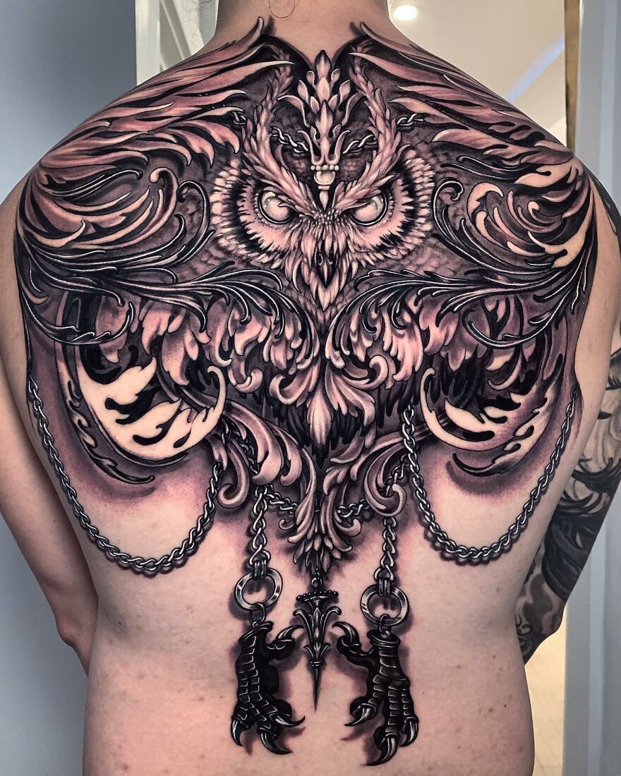 American Tattoo Artist Creates Amazing Tattoos That Imitate Jewelry On The Body