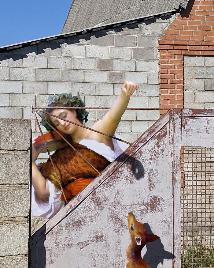 Artist Places People From Classical Paintings Into Modern Reality And They Fit Just Right (25 New Pics)