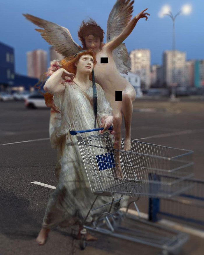 Artist Places People From Classical Paintings Into Modern Reality And They Fit Just Right (25 New Pics)