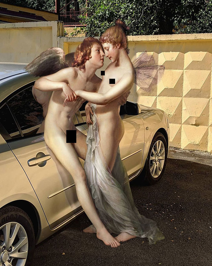 Artist Places People From Classical Paintings Into Modern Reality And They Fit Just Right (25 New Pics)