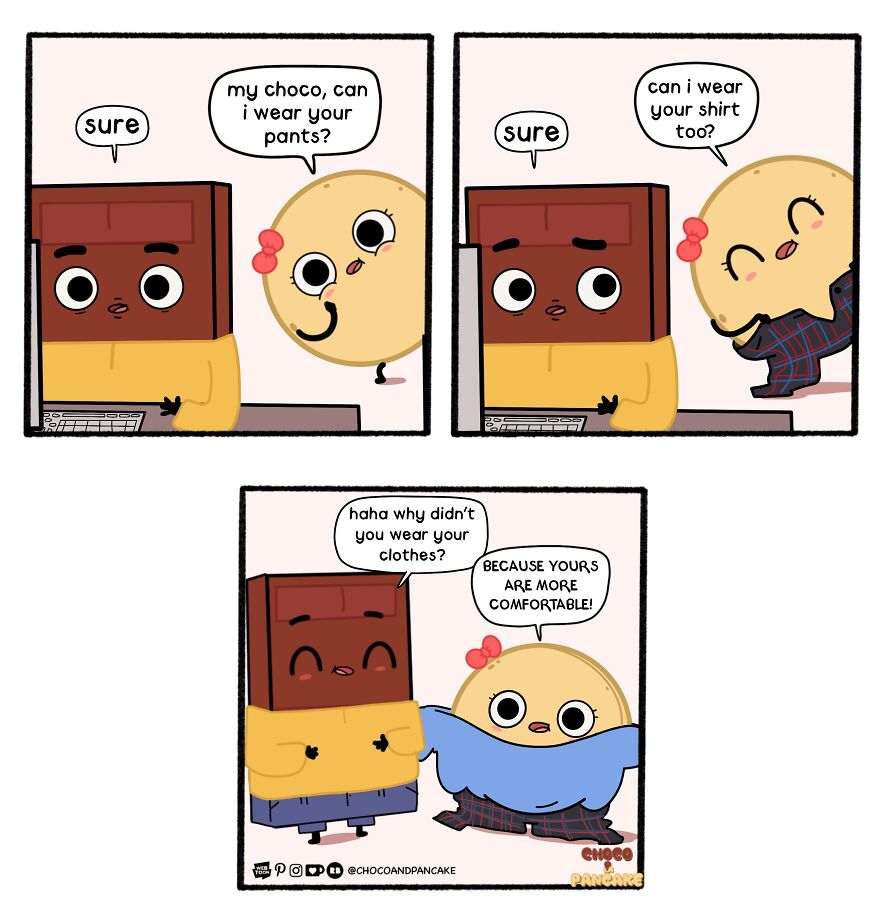 33 Cute And Relatable Couple Comics That Will Bring You A Sweet Smile