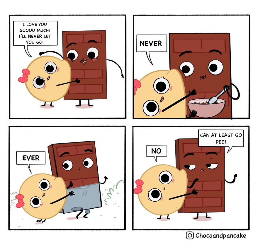 33 Cute And Relatable Couple Comics That Will Bring You A Sweet Smile