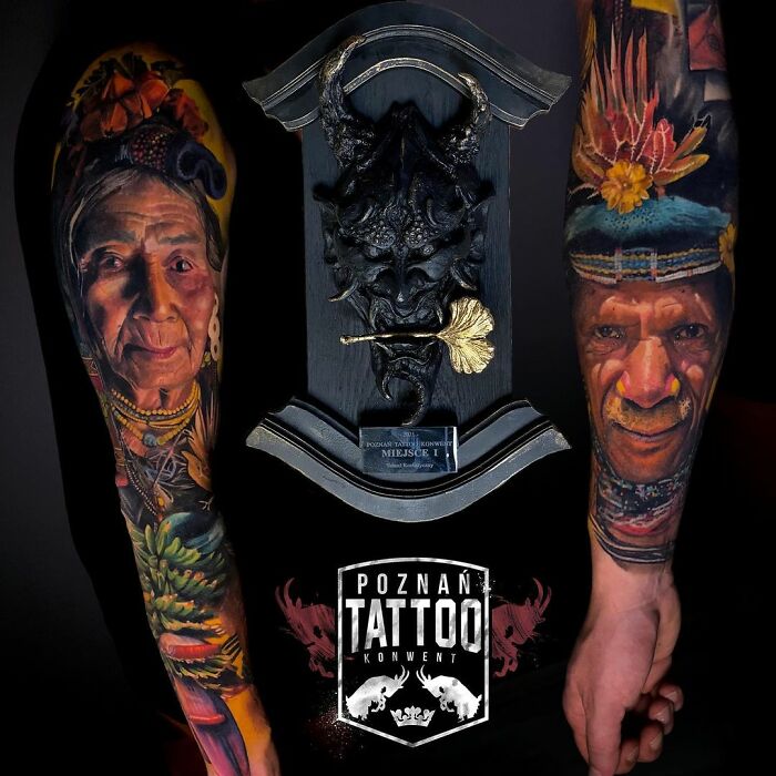 Artist Gets Tattoos That Look Like They've Been Imprinted On The Skin