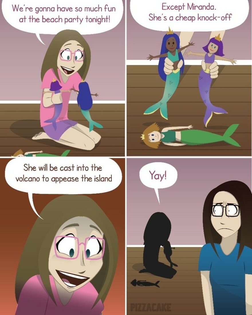 Artist Illustrates In A Fun Way Everyday Life With Her Family And An Adorable Adopted Cat