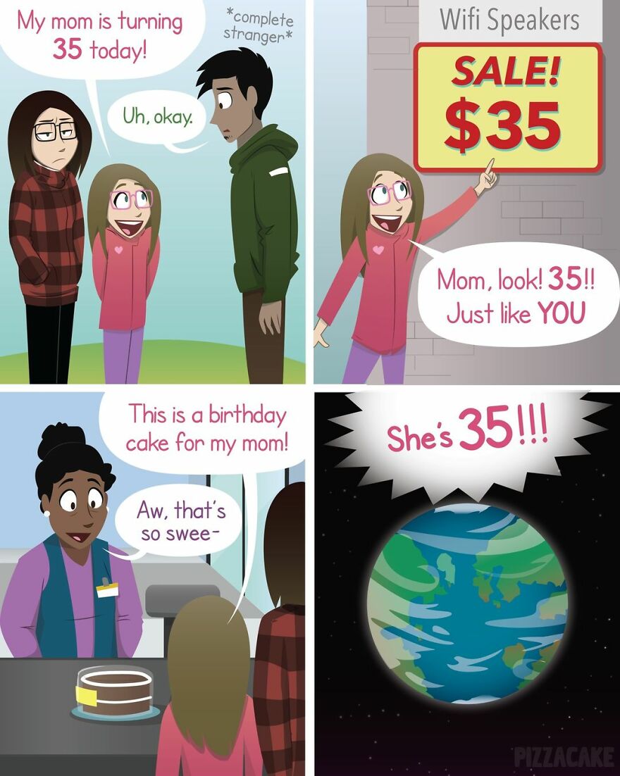 Artist Illustrates In A Fun Way Everyday Life With Her Family And An Adorable Adopted Cat