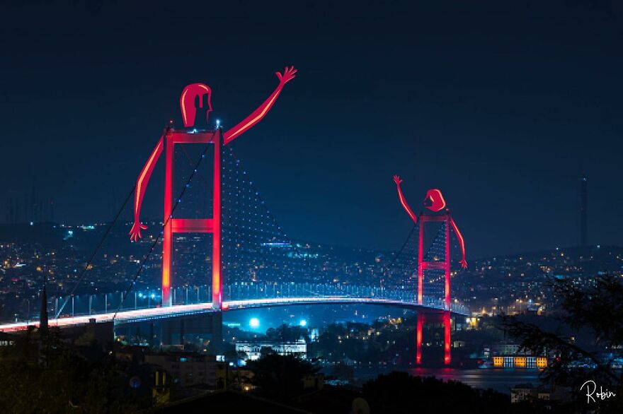 Artist Mixes Digital Illustrations With Real Monuments And The Result Is Incredible