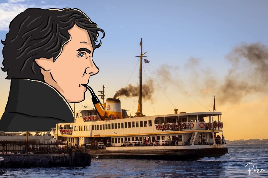 Artist Mixes Digital Illustrations With Real Monuments And The Result Is Incredible