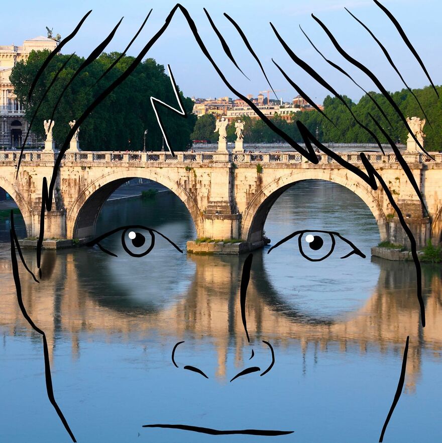 Artist Mixes Digital Illustrations With Real Monuments And The Result Is Incredible