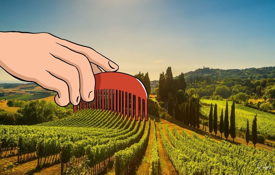 Artist Mixes Digital Illustrations With Real Monuments And The Result Is Incredible