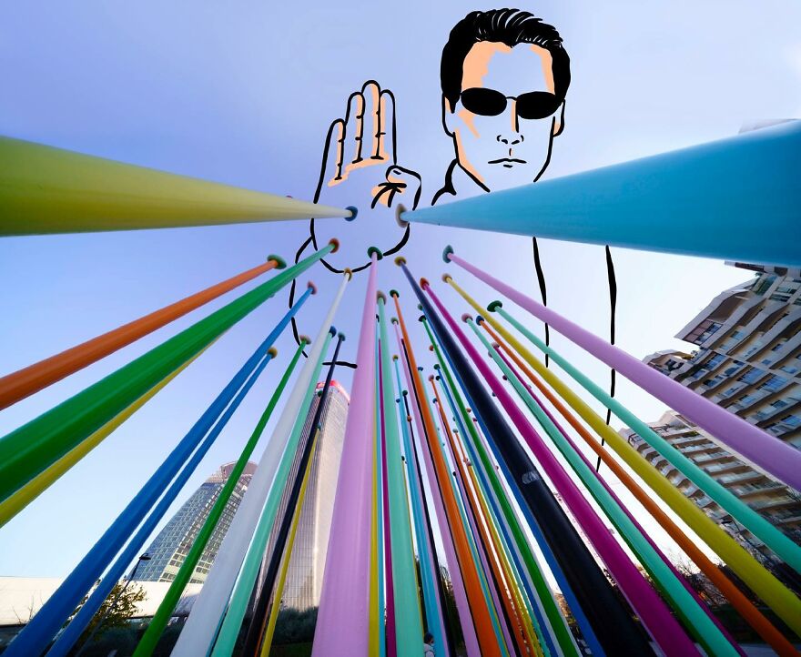 Artist Mixes Digital Illustrations With Real Monuments And The Result Is Incredible