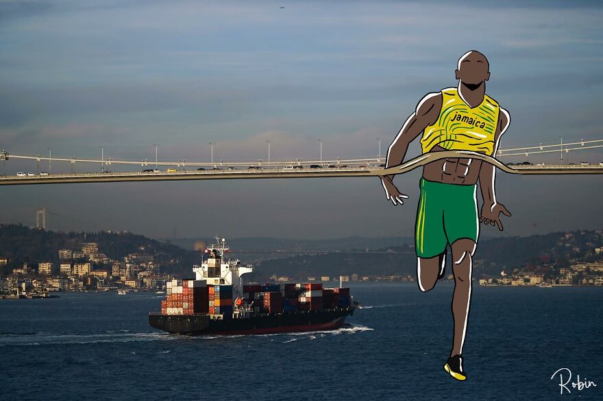 Artist Mixes Digital Illustrations With Real Monuments And The Result Is Incredible