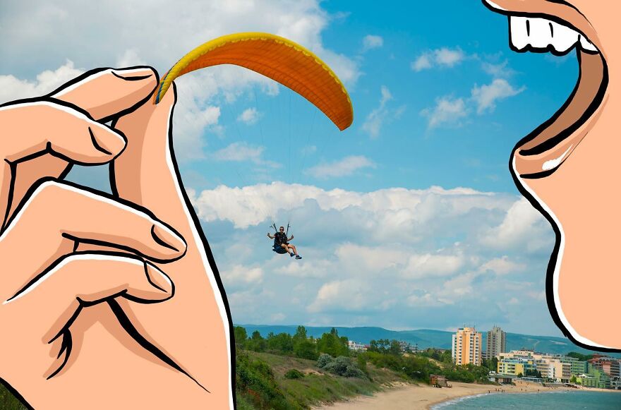 Artist Mixes Digital Illustrations With Real Monuments And The Result Is Incredible