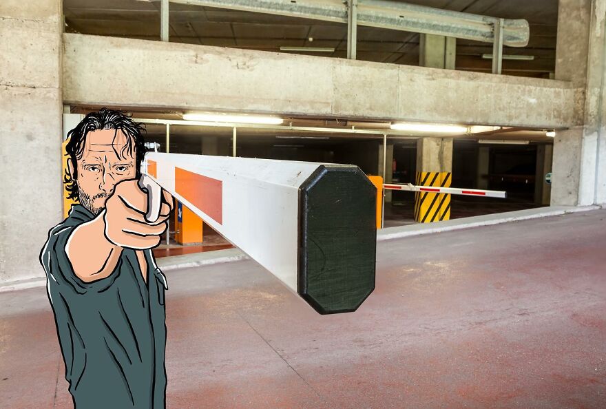 Artist Mixes Digital Illustrations With Real Monuments And The Result Is Incredible