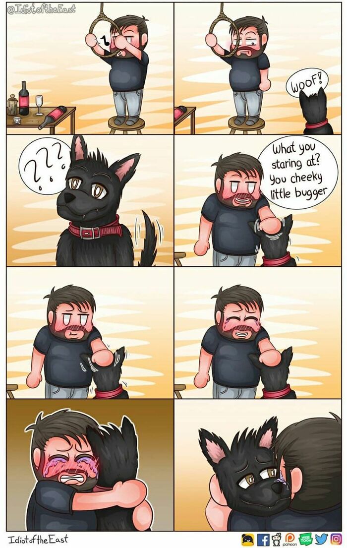 Artist Promises To Amuse You With His Stupid Comics