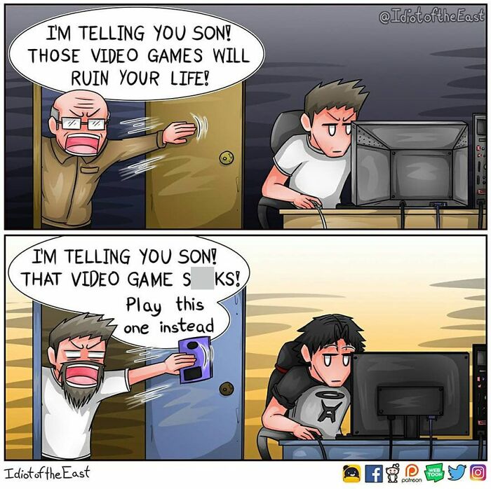 Artist Promises To Amuse You With His Stupid Comics